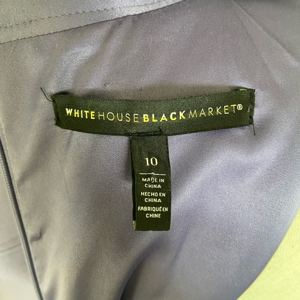 White House Black Market Purple Lilac Dress - Picture 6 of 12